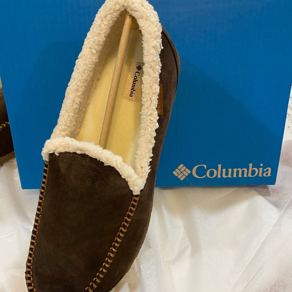Columbia Men’s Big Sky Moc 12 Slipper Suede